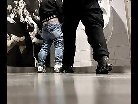 A day at the shopping center's public toilets