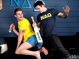 Prank results in ass spank!