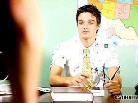 Student and Teacher Compare Cock Size