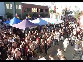 Gay twink fucked at the window