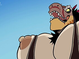 La pelea de dos furros termina en un show de penetracion anal-Omyurice