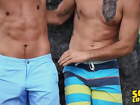 Horny Brysen (Bends, Noah) Over And Gives Him A Hard Bareback Pounding - Sean Cody