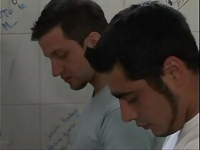 Fuck in public toilet