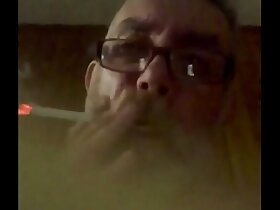 Verification video Of Old Dad Grandpa