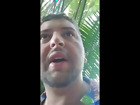 I tried to show off to the fisherman who was fishing