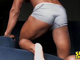 Muscular (JJ) Undresses And Masturbates His Big Cock Until He Cums - Sean Cody