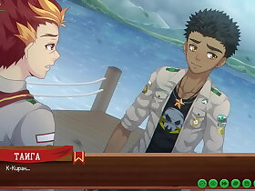 Game: Camp of Friends, Path 2, Episode 61 - Kiran and Taiga's Conversation (Russian voiceover)