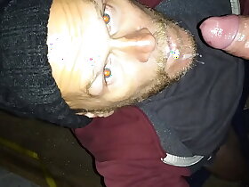 sucking Russian delivery guy in his truck first time