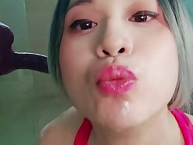 Chinese Trap Training Her Throat