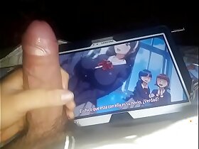 Segundo video con hentai de fondo
