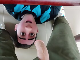 STEP GAY DAD - UNDER TABLE BREAKFAST - MUMS DOWNSTAIRS & STEPDAD IS HUNGRY SHOULD I HELP FEED HIM?