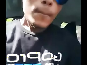 Thai guy cums outdoors