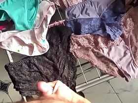 Mastrubating in panties