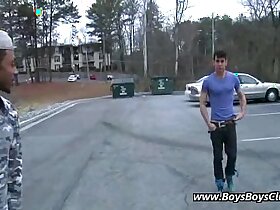 Interracial Gay Bareback Porn Video 02