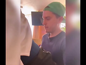 Holiday blowjob for a married man